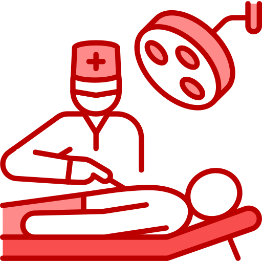 Patient recovering after advanced short stay surgery in a modern medical facility