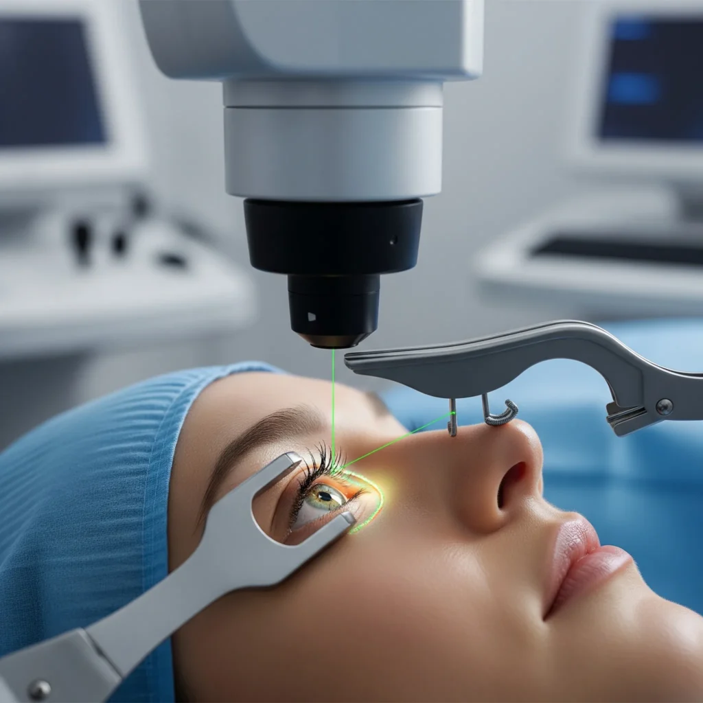 SMILE LASIK flapless, minimally invasive eye surgery with advanced precision for long-lasting vision clarity