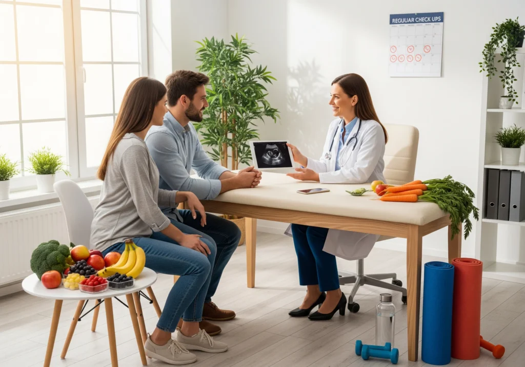 Tips to increase pregnancy chances through timely treatment, healthy weight, balanced diet, stress reduction, and doctor guidance.