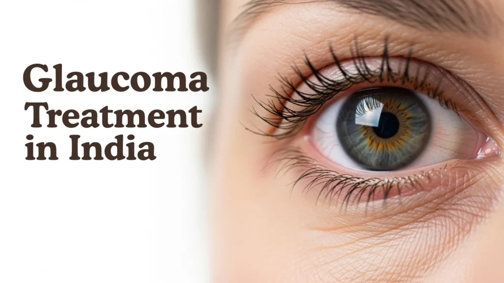 Glaucoma eye examination being performed by a glaucoma specialist in Delhi using advanced diagnostic equipment
